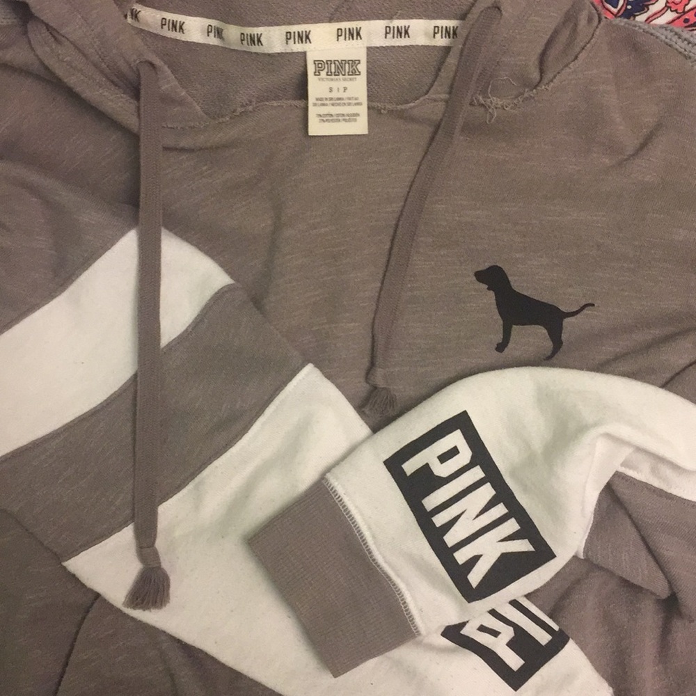 PINK Varsity Crew Hoodie